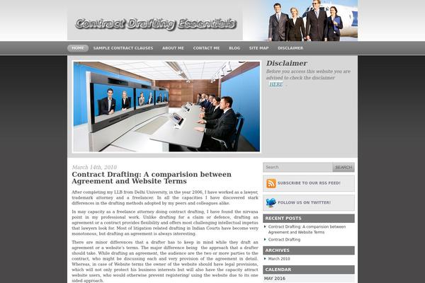 iBusiness theme site design template sample