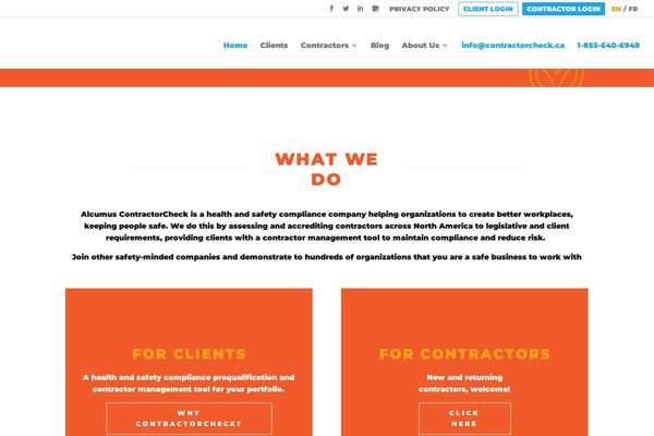 Divi Child theme site design template sample
