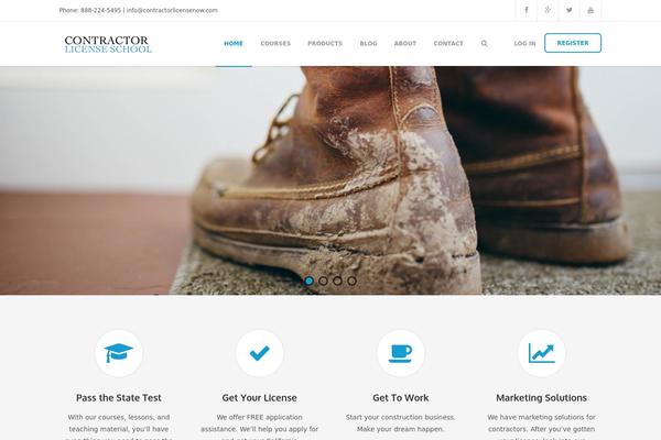 Ib-educator theme site design template sample