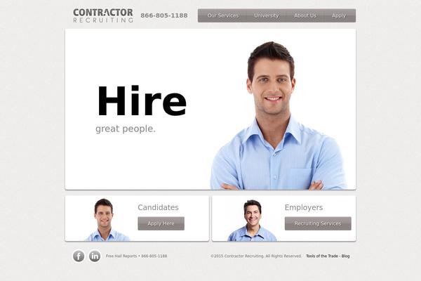 Cr theme site design template sample
