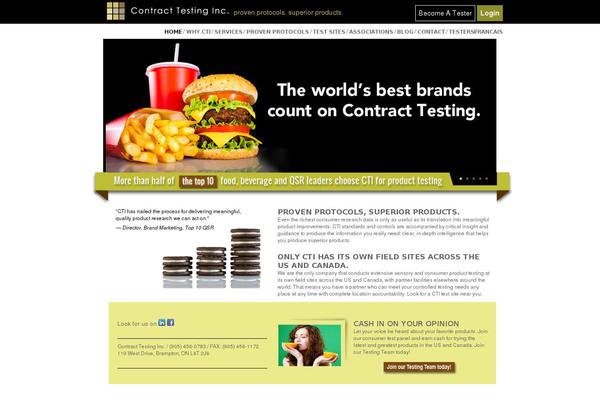 Infinity-pro theme site design template sample