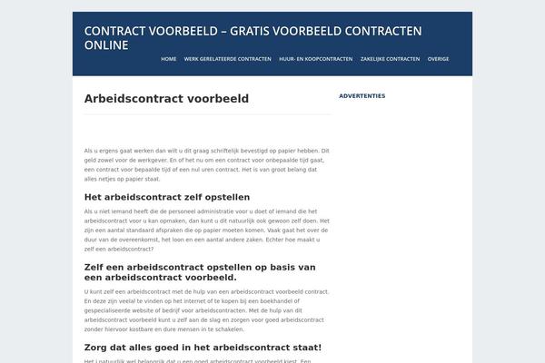 Waterside theme site design template sample