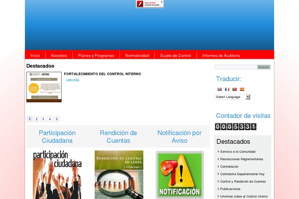 Site using Contact Form 7 Calendar plugin