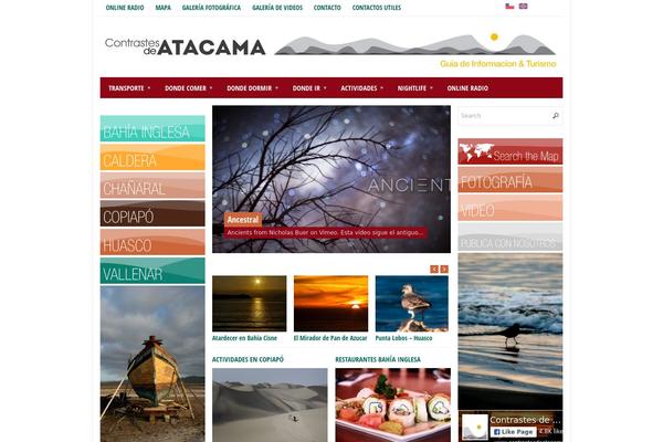 Eris theme site design template sample