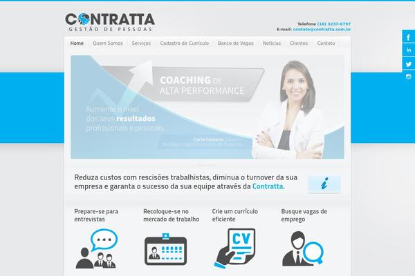 Etherna theme site design template sample
