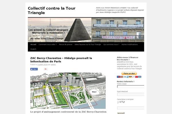 Site using Really Simple Share plugin