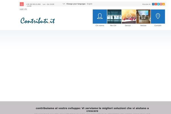 Second Touch theme site design template sample