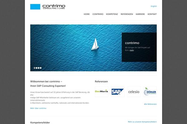 Solid Wp theme site design template sample