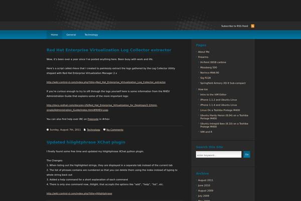 deCoder theme site design template sample