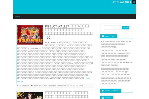 Ribosome theme site design template sample