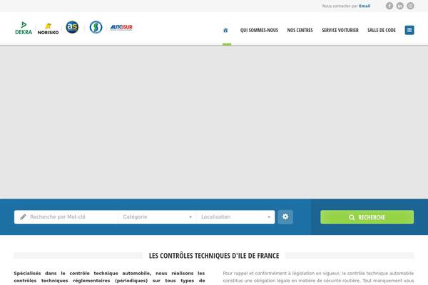 Site using WPFront Scroll Top plugin