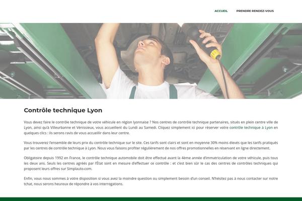 controletechniquelyon.com site used Flatcoold