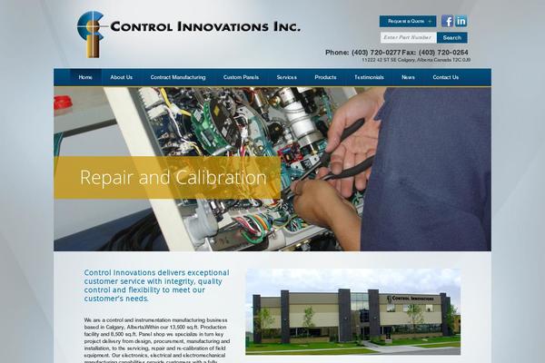 controlinnovations.ca site used Control