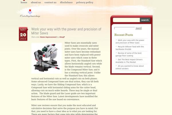 controllingclimatechange.info site used Bloggable