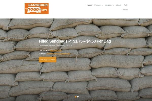 Basis theme site design template sample