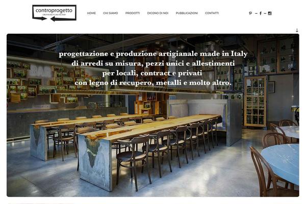 Blaze theme site design template sample