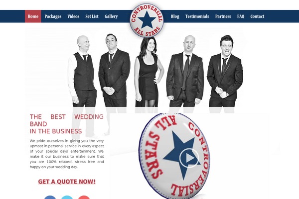 Larch theme site design template sample