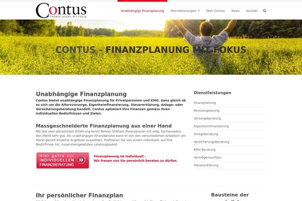 Broker theme site design template sample