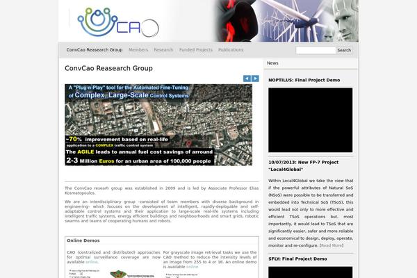 MxS theme site design template sample
