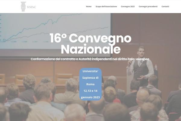 Intact theme site design template sample