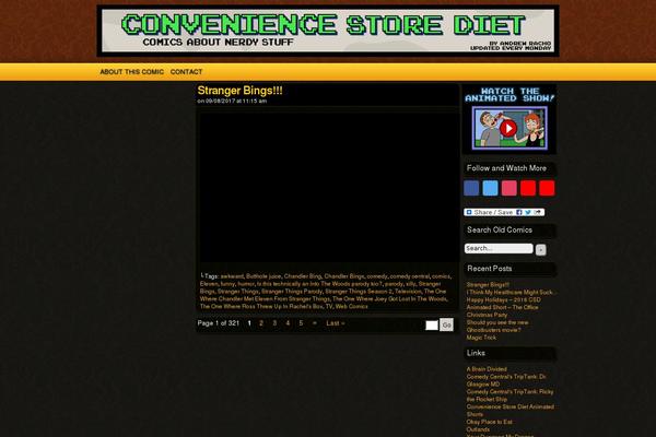 ComicPress theme site design template sample