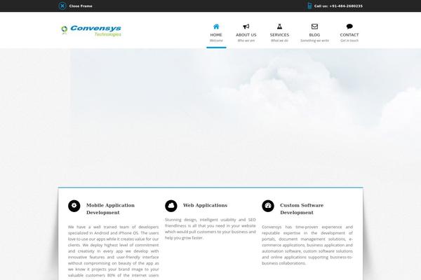 Pocket theme site design template sample