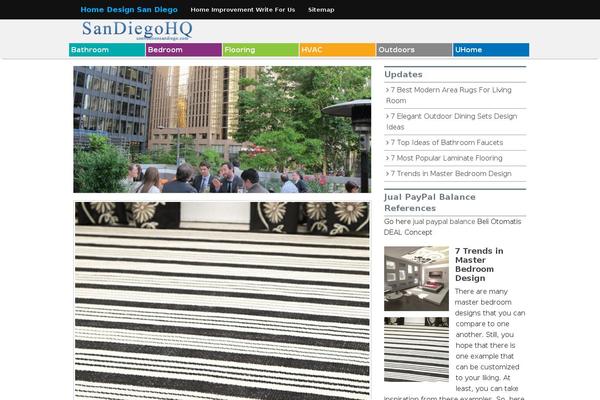 Xin Magazine theme site design template sample