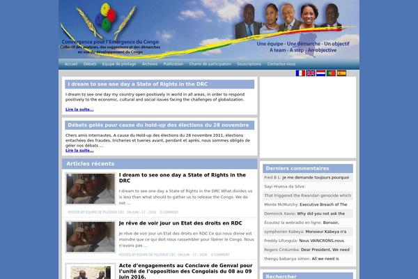 Aristo theme site design template sample