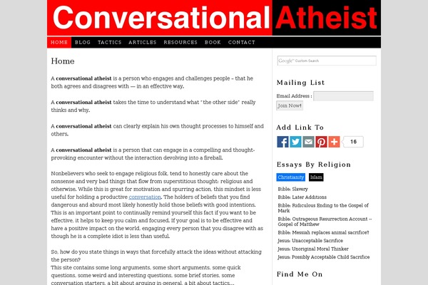 Thesis 1.8 theme site design template sample