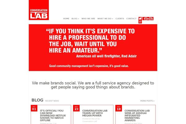 Flexible theme site design template sample