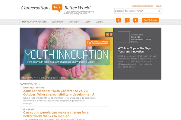 conversationsforabetterworld.com site used News-port