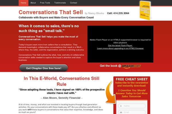 JustLanded theme site design template sample