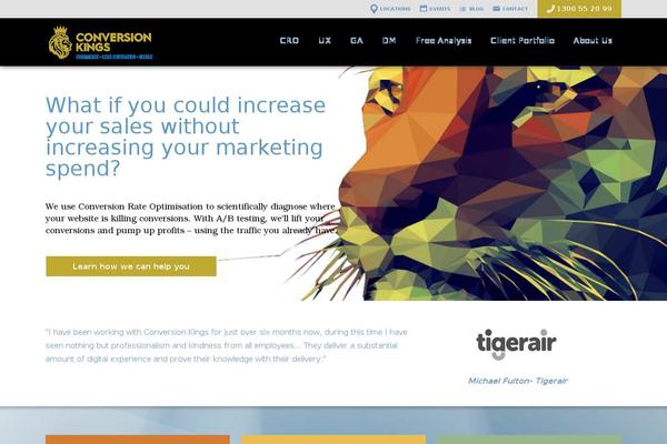 conversionkings.com.au site used Conversionkings
