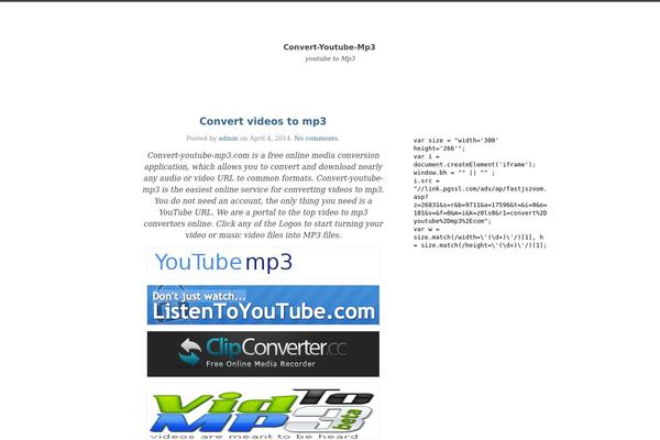 Scherzo theme site design template sample