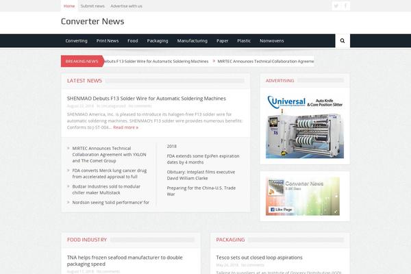 Goodnews 5.5 theme site design template sample