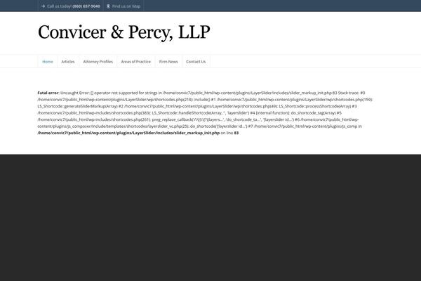 Site using File Away plugin