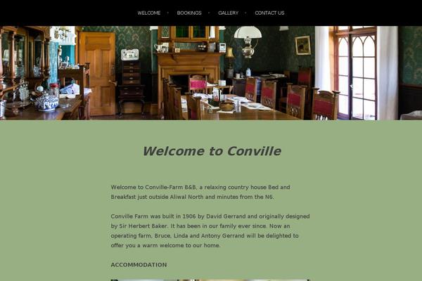 Argent theme site design template sample