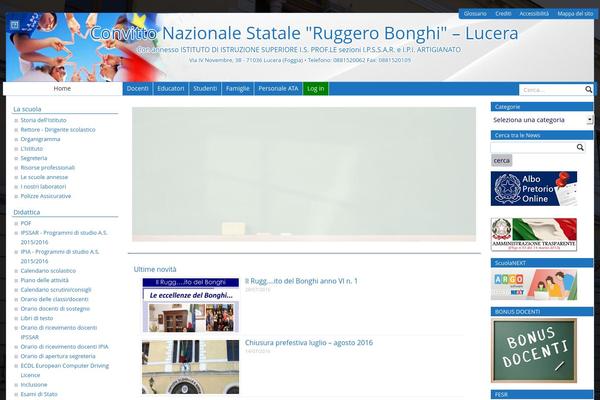 Site using Albo Pretorio On line plugin