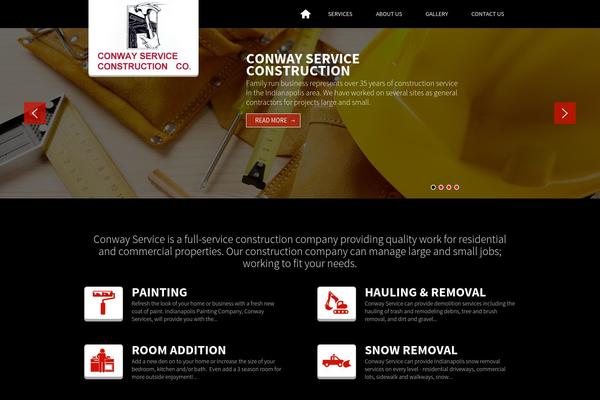 conwayserviceconstruction.com site used Conway