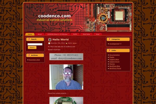 coodenco.com site used Red_electronics_circuit_board_tej001