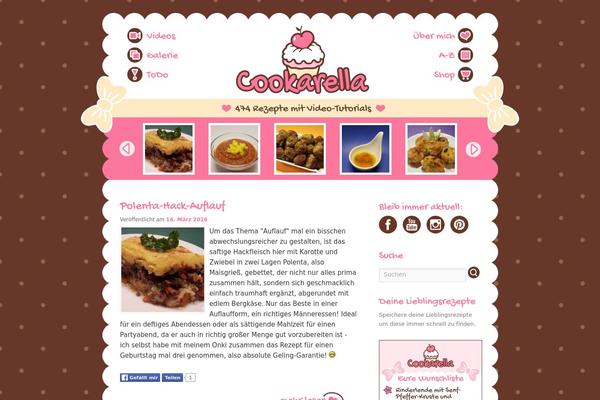 cookarella.de site used Cookarella