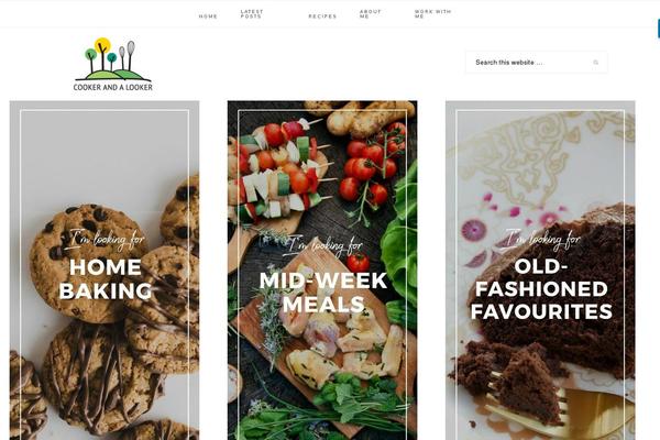 Site using Cool Timeline plugin