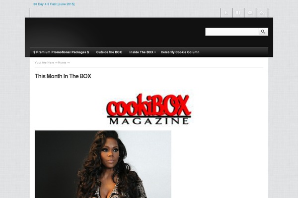 BlackLight theme site design template sample