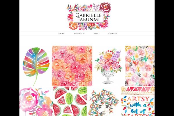 Wanderlust theme site design template sample