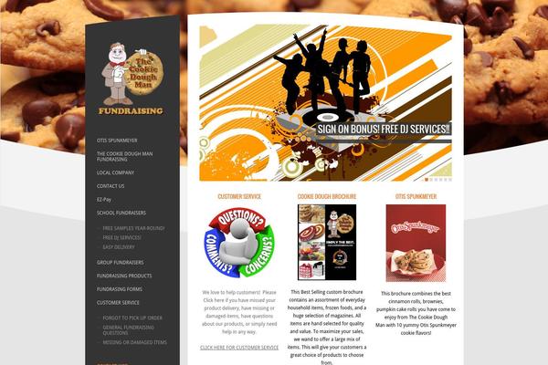 cookiedoughman.com site used RT-Theme 15