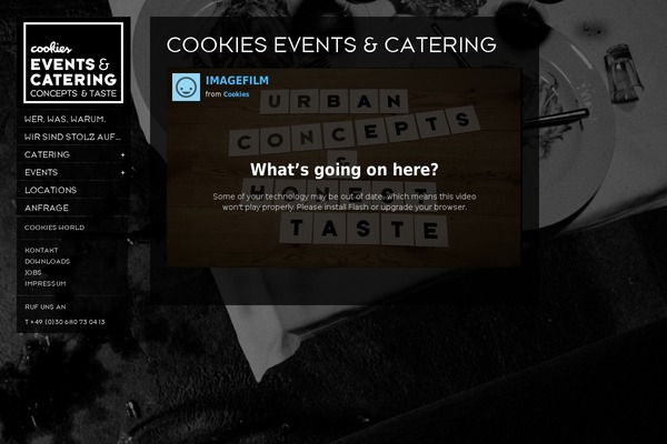 Soho theme site design template sample