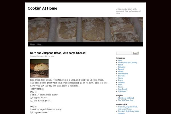 Twenty Ten theme site design template sample