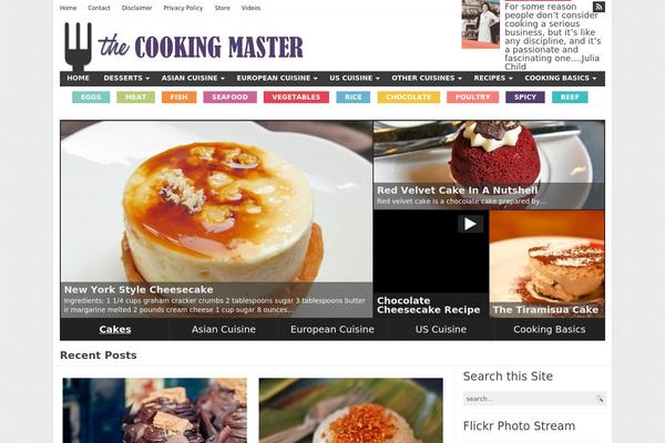 Main theme site design template sample