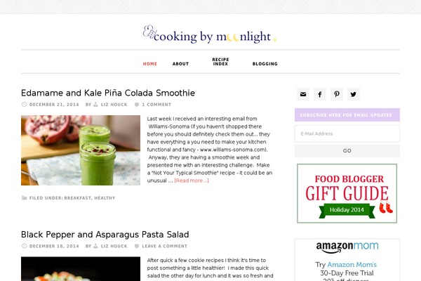 Daily Dish Pro theme site design template sample