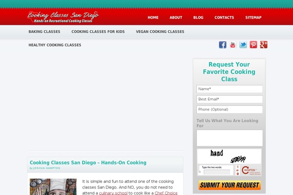 Site using jQuery Smooth Scroll plugin
